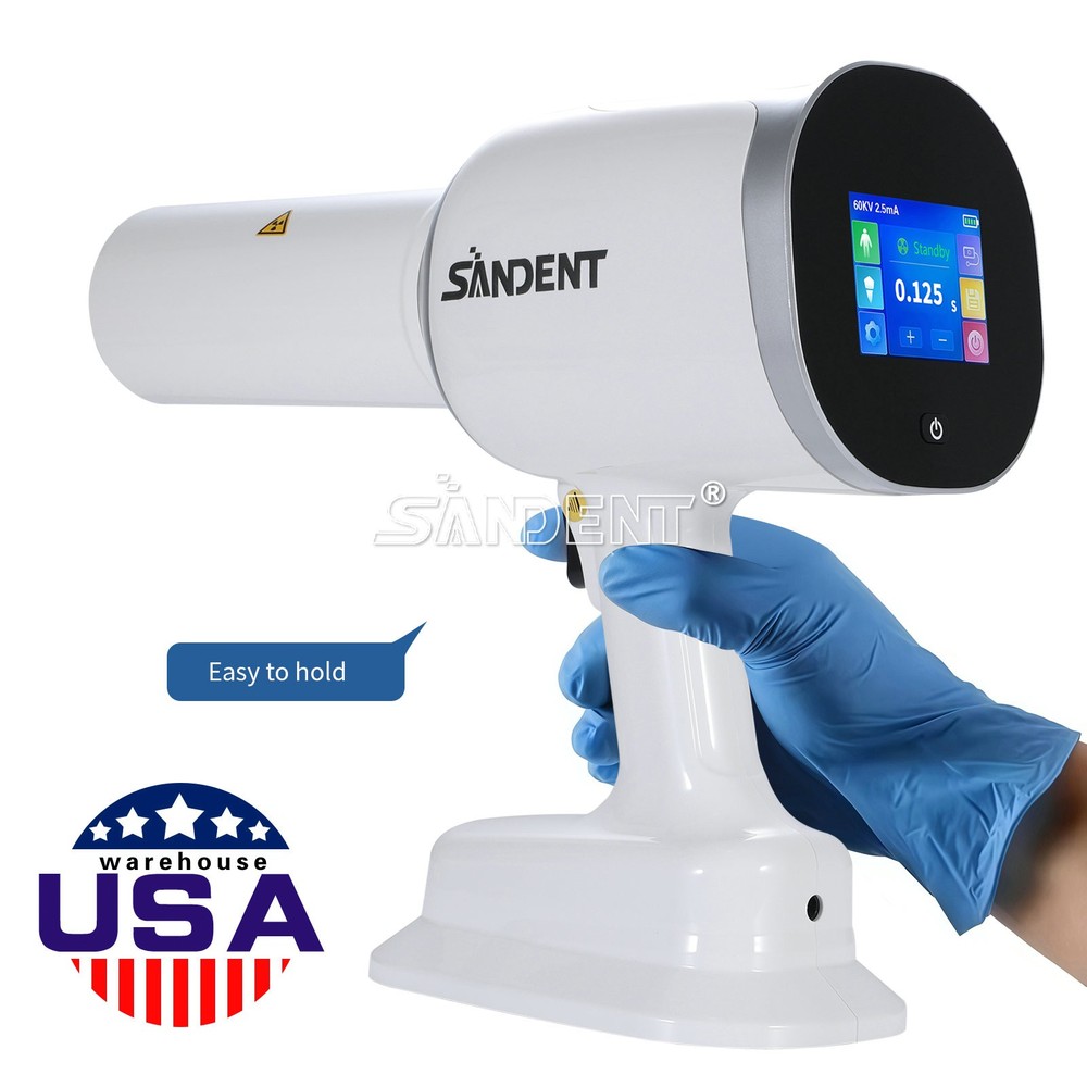 Dental Scatter Shield Protective Ring + Portable Handheld X-ray Machine Kit
