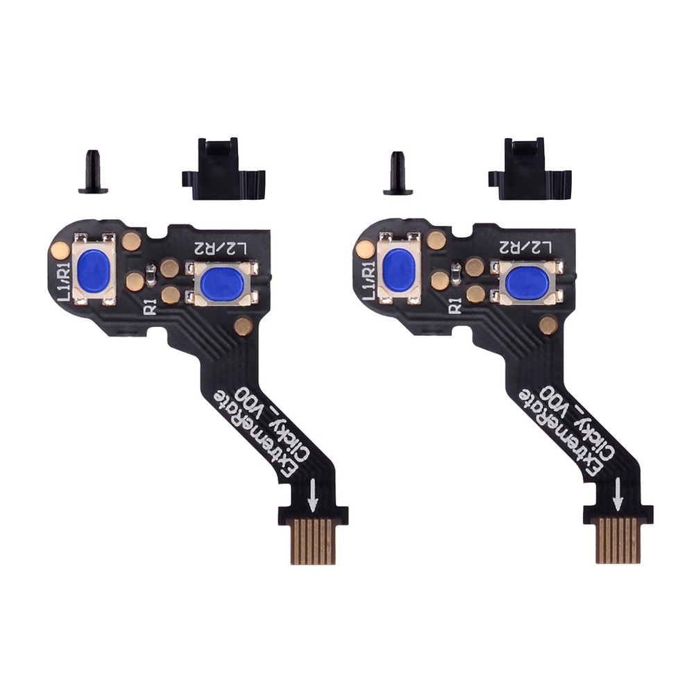eXtremeRate Clicky Hair Trigger Kit Shoulder Buttons Bumper for PS5 Controller