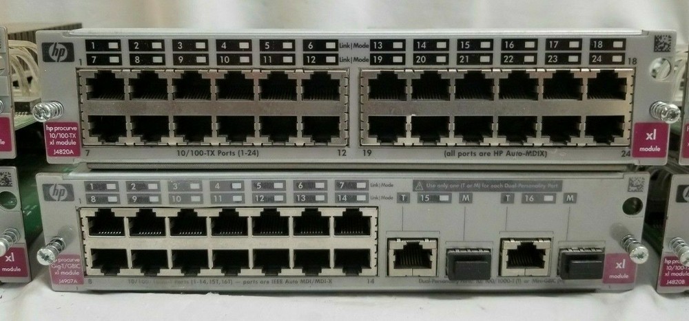 HP ProCurve Switch Module Lot WORKING
