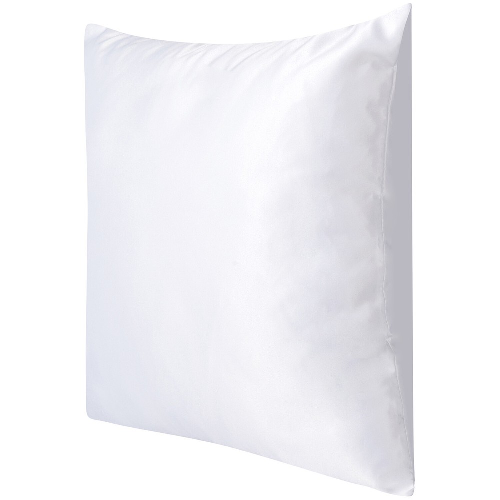 US 50 PCS White Sublimation Blank Polyester Pillow Case Cushion Cover Printing