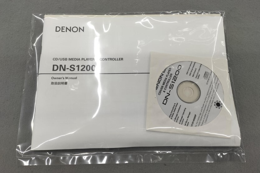 Denon DJ DN-S1200 Single Portable CD/MP3 Player Controller From Japan