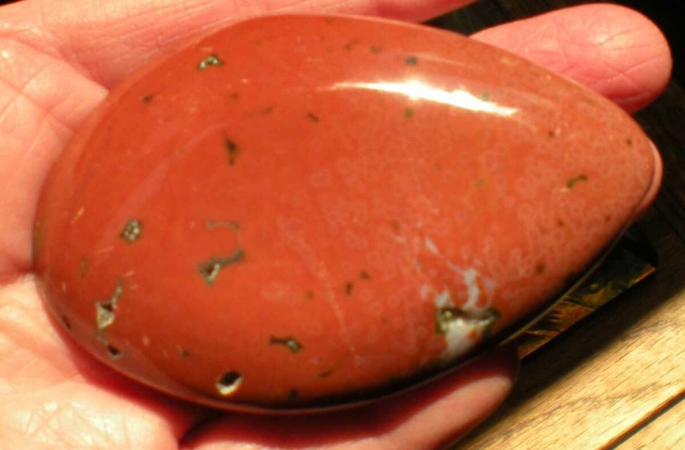 Ocean Jasper Palm Stone sc687t