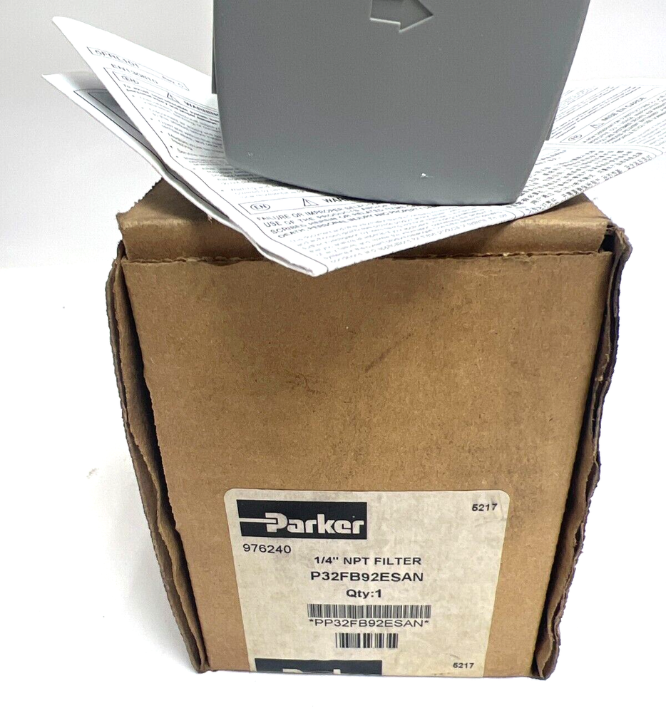 PARKER 1/4" NPT PARTICULATE FILTER P32FB92ESAN