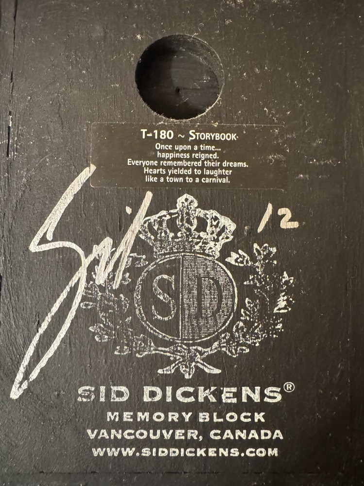 Sid Dickens Story Book Block T180 - Signed