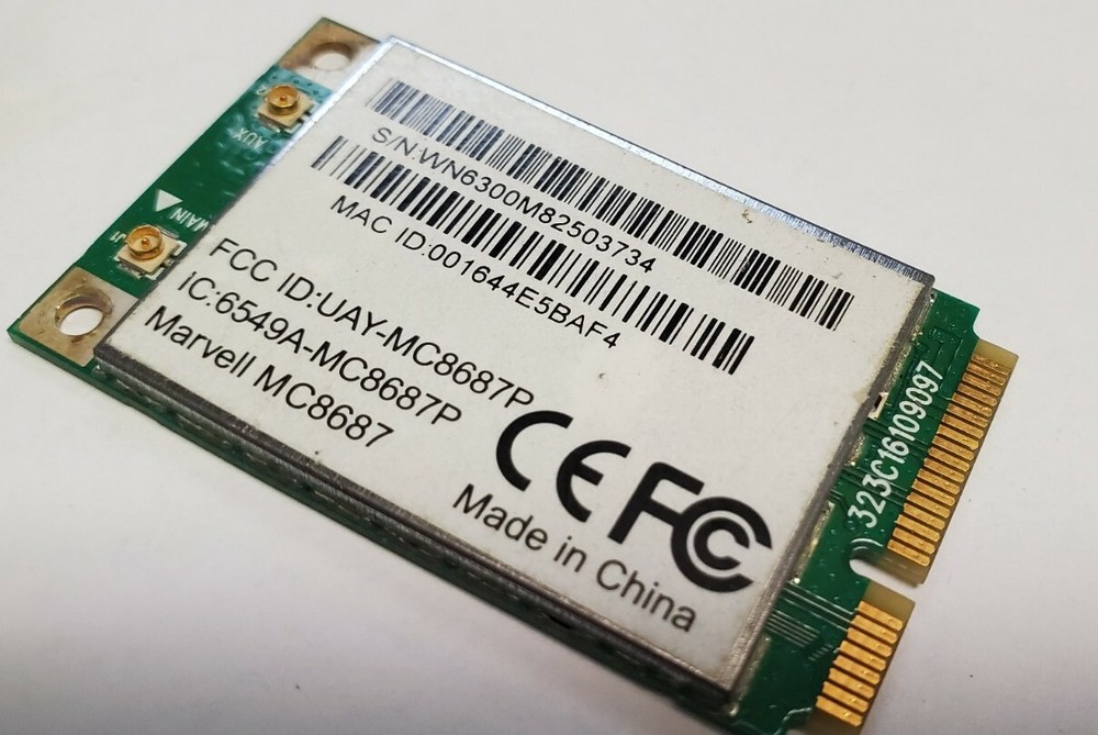 Marvell MC8687 Mini PCI-E Wireless card