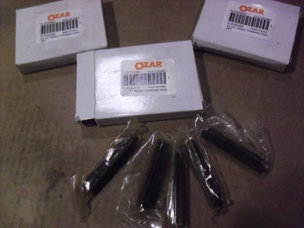 TWO !!! Ozar 3/8" Indexable  Tool Holder Sets FL5220290