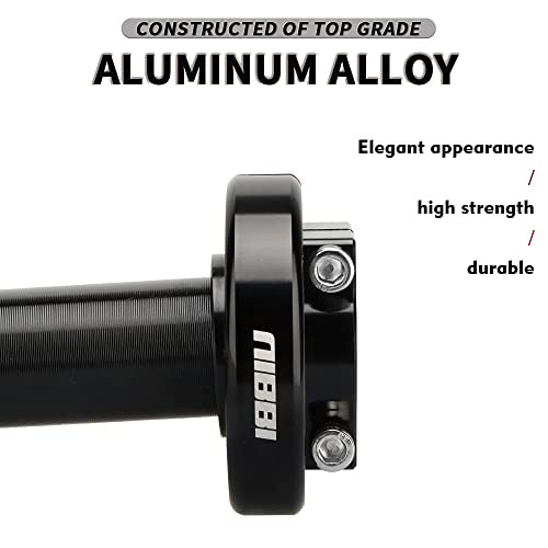 Motorcycle Throttle Assembly,High Sensitivity Short Stroke Light Control Black
