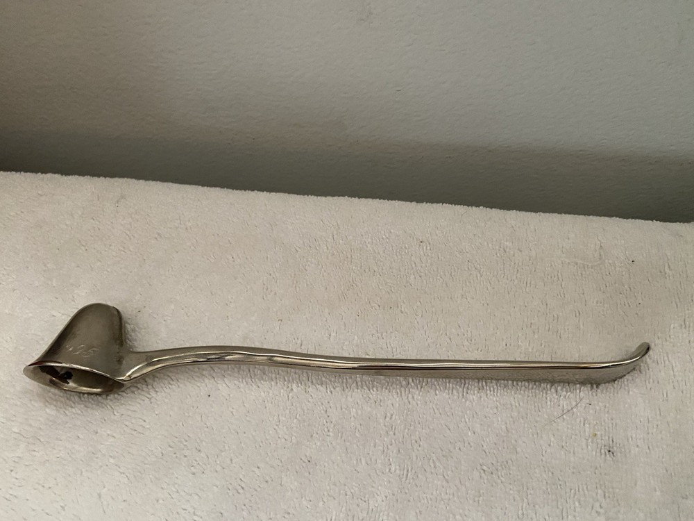 Vintage silver-plated candle snuffer nice condition
