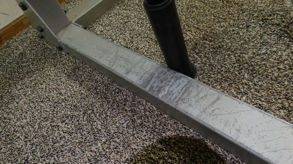 Body Solid power rack with pulley system for lifting weights - used