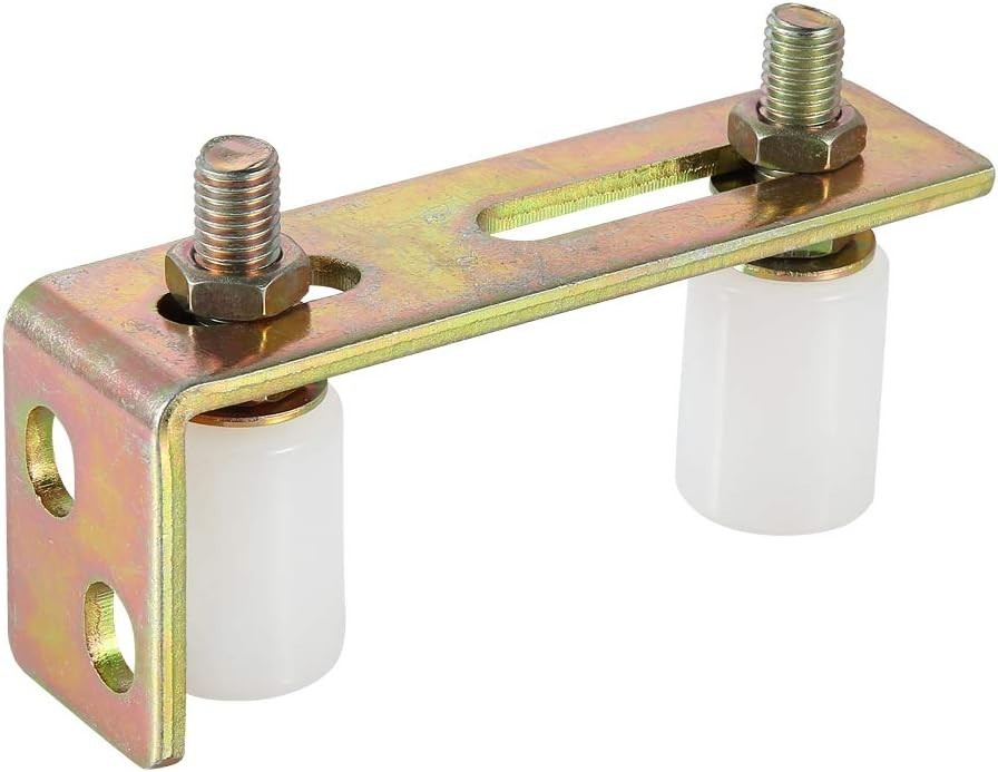 Functional Slide Gate Roller Bracket with Nylon Rollers for Enhanced Stability