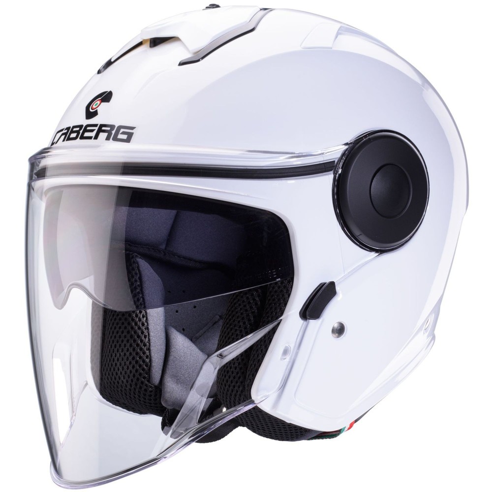 Caberg Open Face Helmet Soho White Metallic - Size S