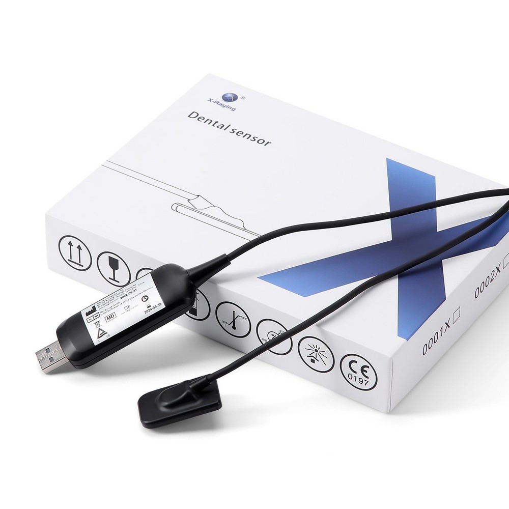 Mobile Dental X Ray Machine Unit Digital High Frequency no Shield+ Sensor Size 2