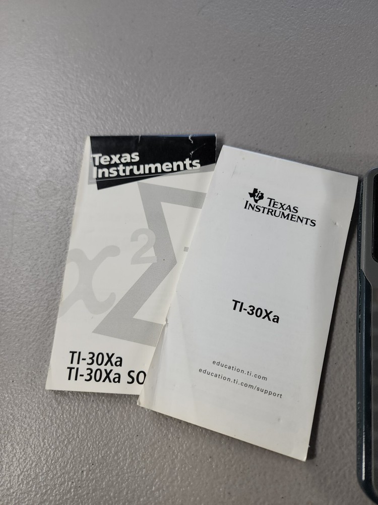 Texas Instruments TI-30Xa Scientific Calculator Bundle