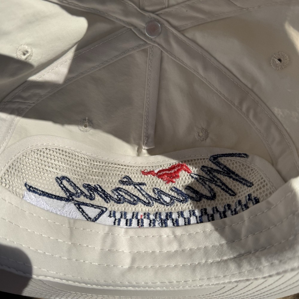 American Icon A Mustang Immersive Experience Snapback 5 Panel Hat Red White Blue