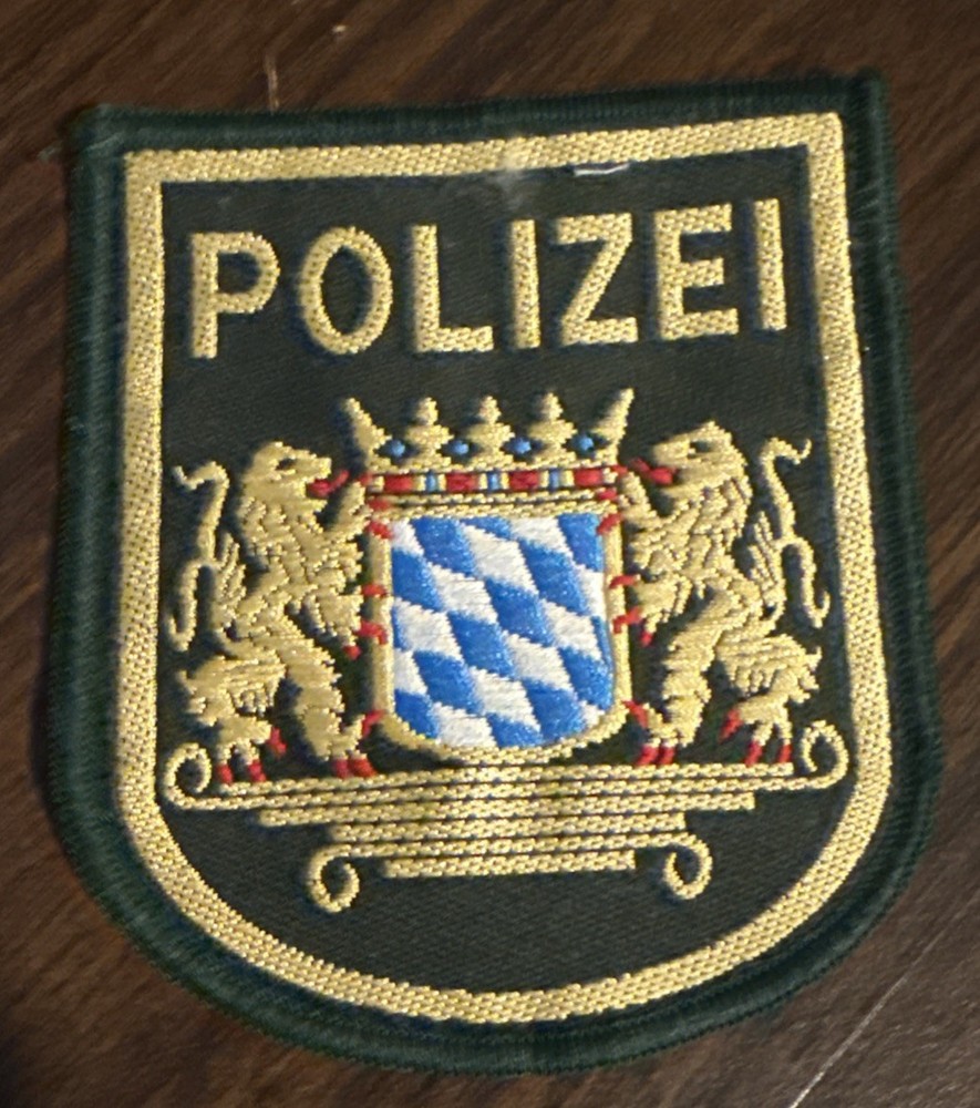 GERMANY POLICE POLIZEI NICE SHOULDER PATCH SHERIFF