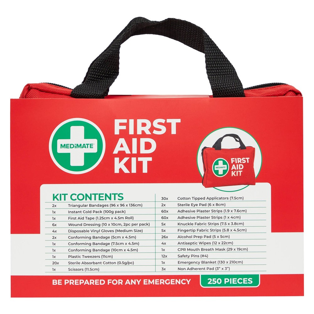 MediMate 250 Piece First Aid Kit