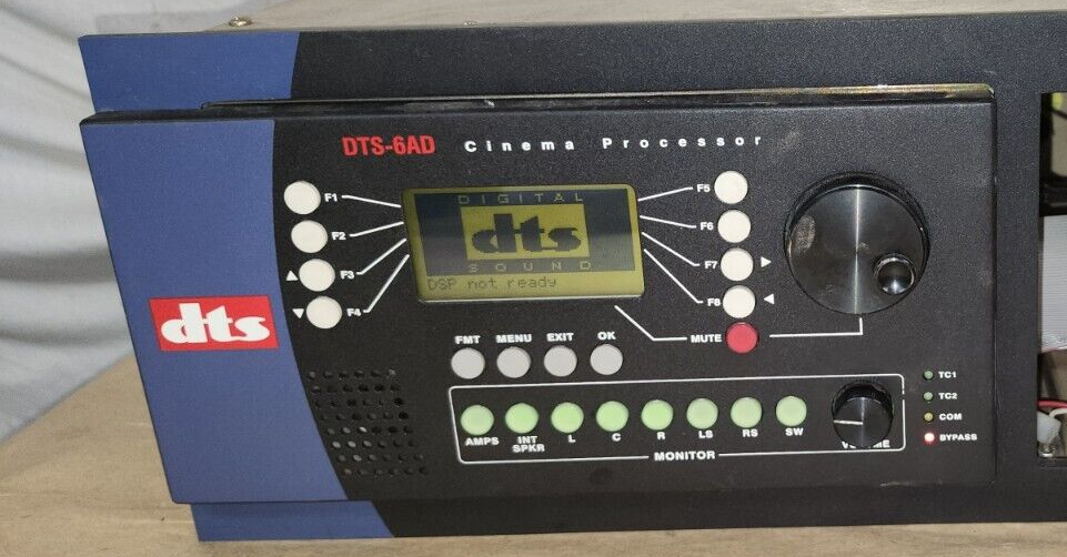 DTS Digital Theater Systems DTS-6AD Cinema Processor - Front Module ONLY