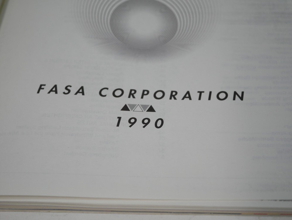 FSA 1990 BatlleTech - #1640 Compendium with DATA sheet