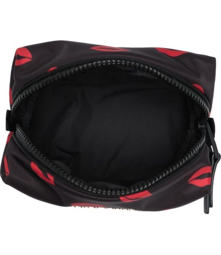 kate spade- Little Better- Everything Puffy- Medium Cosmetics Case- Black- NWT