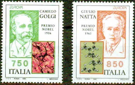 ITALY - 1994– NOBEL PRIZE WINNERS– VF **