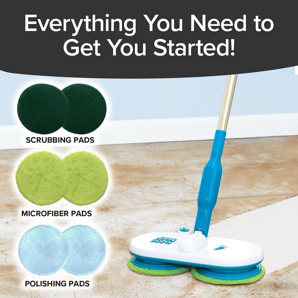 Floor Police Cordless Motorized Spin Mop by BulbHead