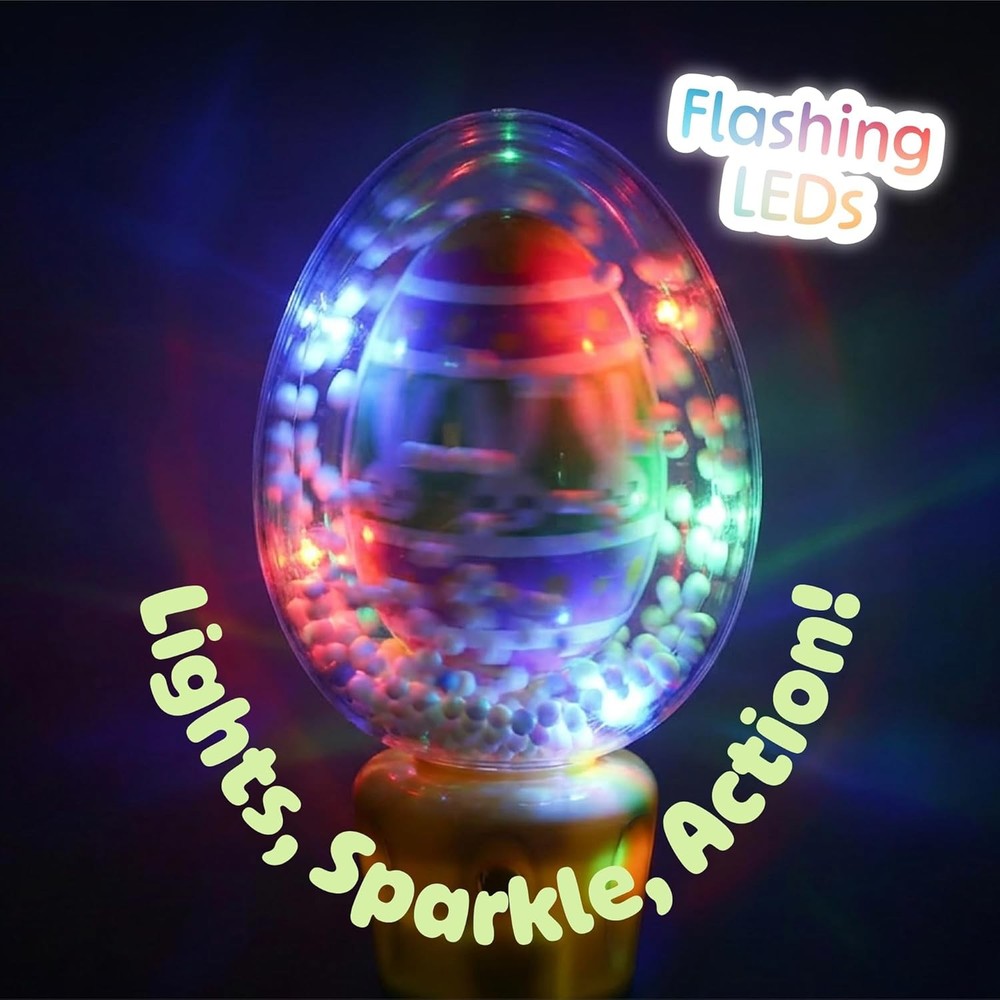 ArtCreativity 7.5 Inch Easter Egg Magic Ball Wand Light Up LED Toy