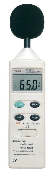 REED ST-8850: Digital Sound Level Meter, Type 2