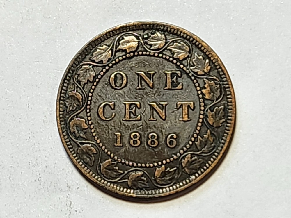 1886 Canada Large Cent 1073