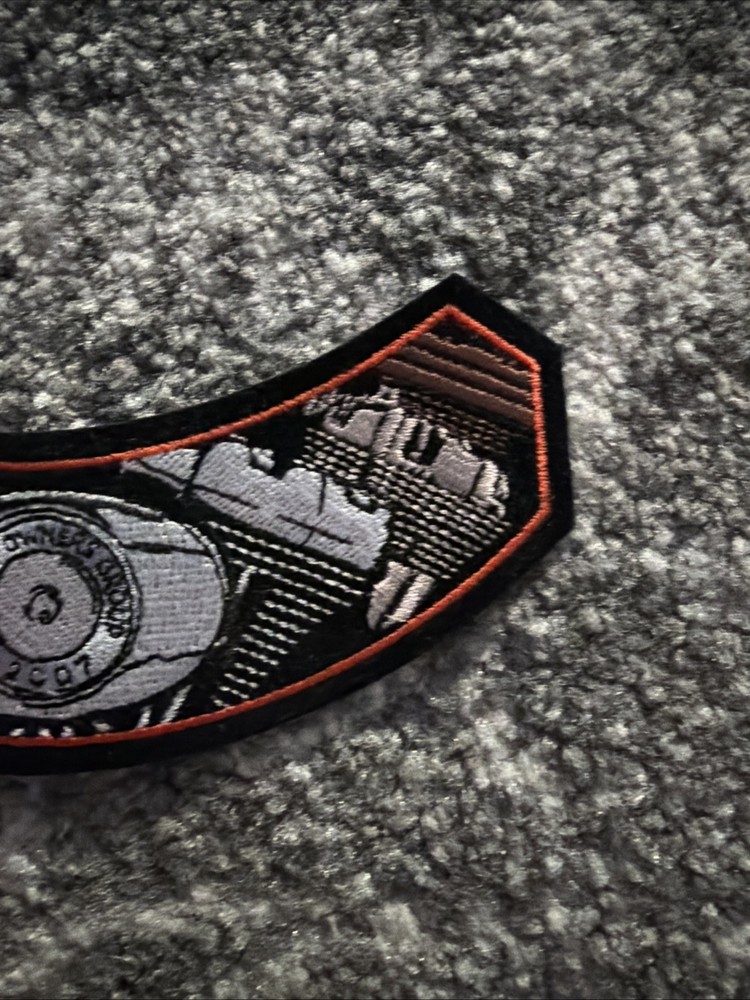 Harley Davidson Owners Group 2007 Patch Iron On Motorcycle