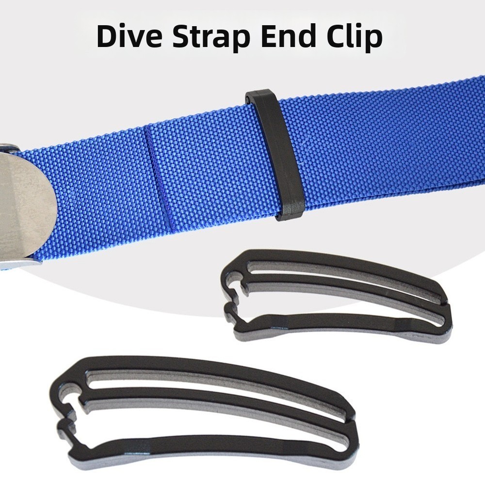 Backpack Strap For Webbing Fixing Clip 2pcs Quick Slip for Diving Keeper Use