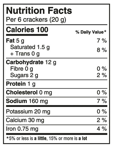 Ritz Canada Original Crackers, 180g (2 Pack)