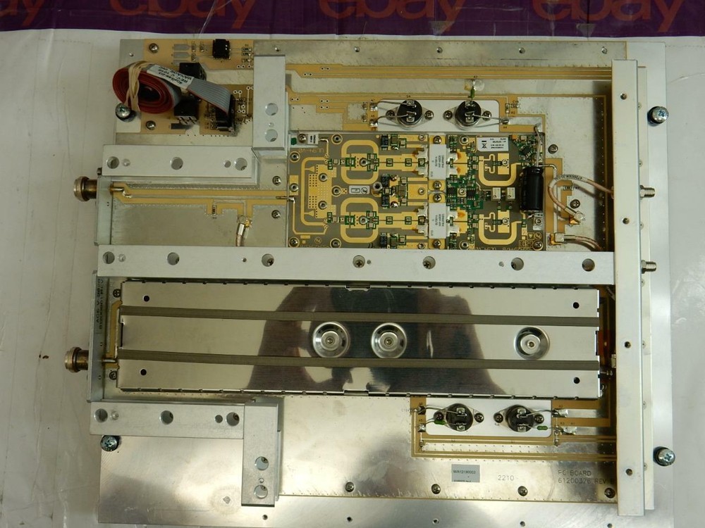 Thomson Thales UHF RF Linear Amplifier 150 Watt Class AB 32 VDC 14dB TESTED