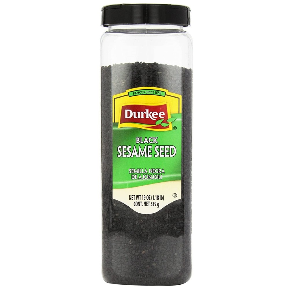 Durkee Black Sesame Seed - 19 oz. container, 047600592184