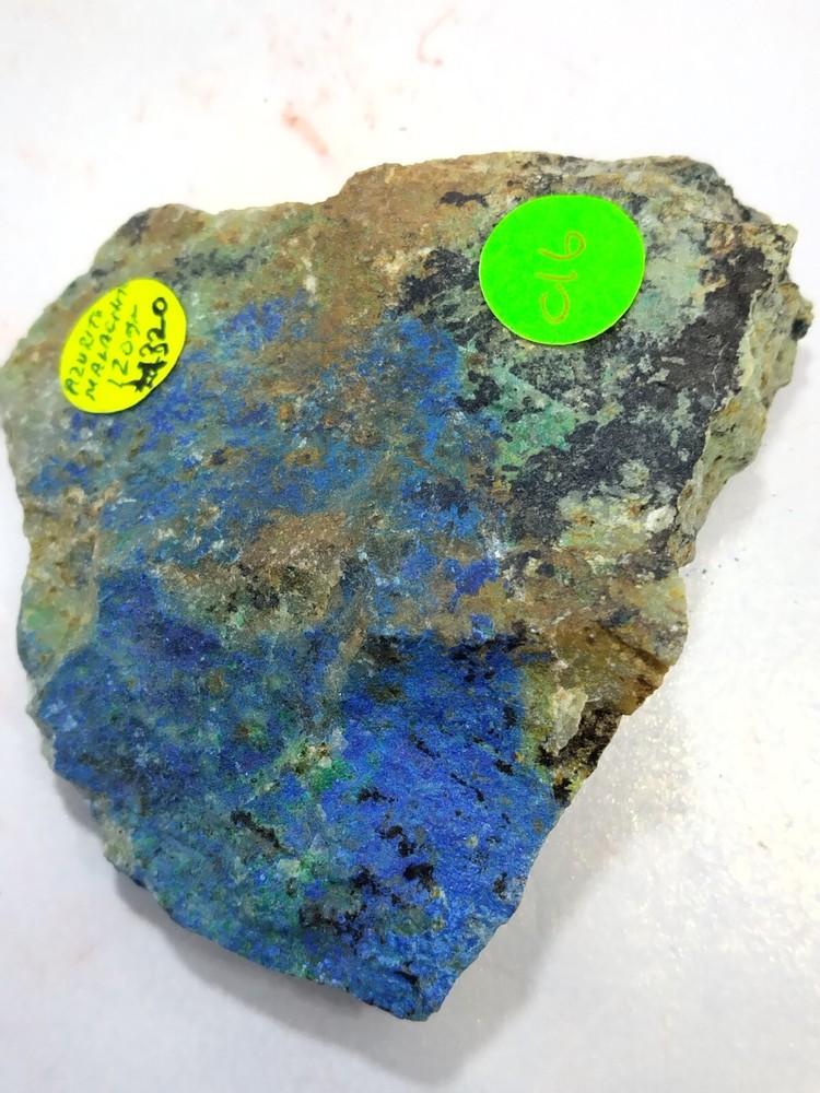C16...Azurite/Malachite...Morocco