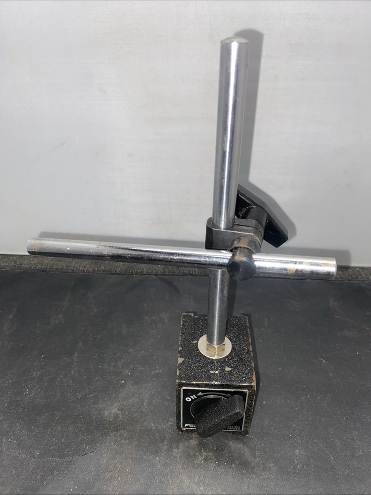 Fowler 52-585-010 Magnetic Base Indicator Holder- Black base