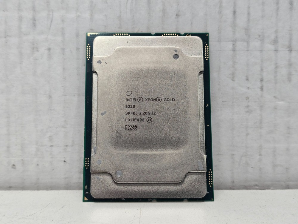 Intel Xeon Gold 5220 18 Core Server Processor CPU SRFBJ 2.2 GHz FCLGA364