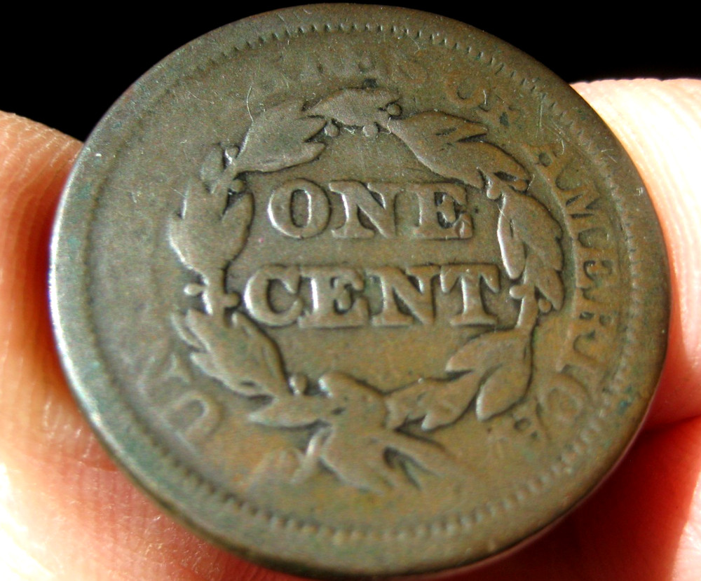 1850 LARGE CENT ~ Good