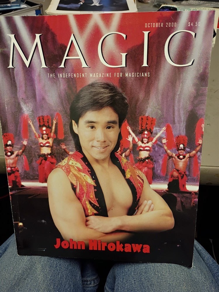 John Hirokawa Magic Magazine Issue October 2000 #3