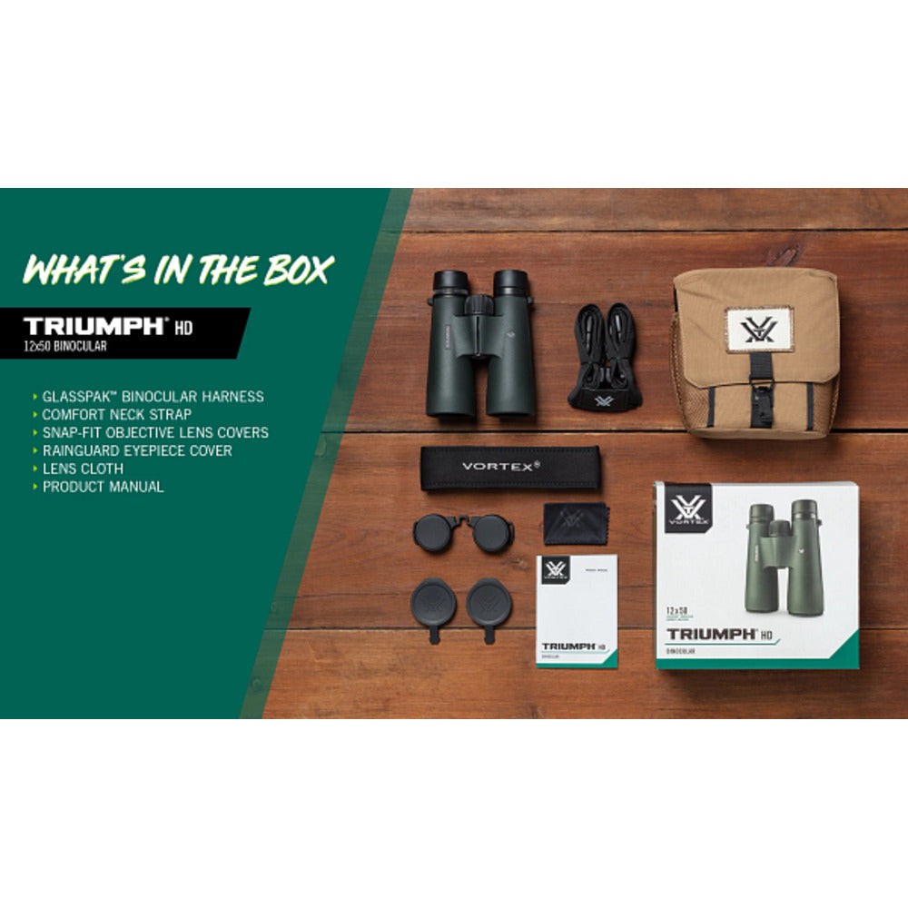 Vortex Optics Triumph HD Binocular - 12x50