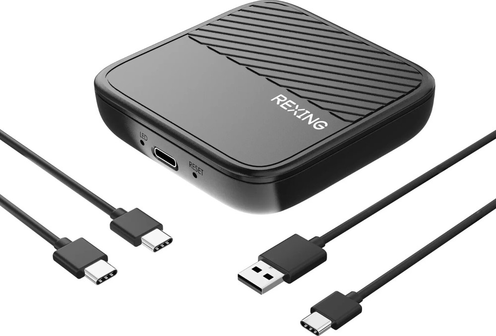 Rexing BBY-CPW-2 CPW-2 Wireless CarPlay Adapter for iPhone