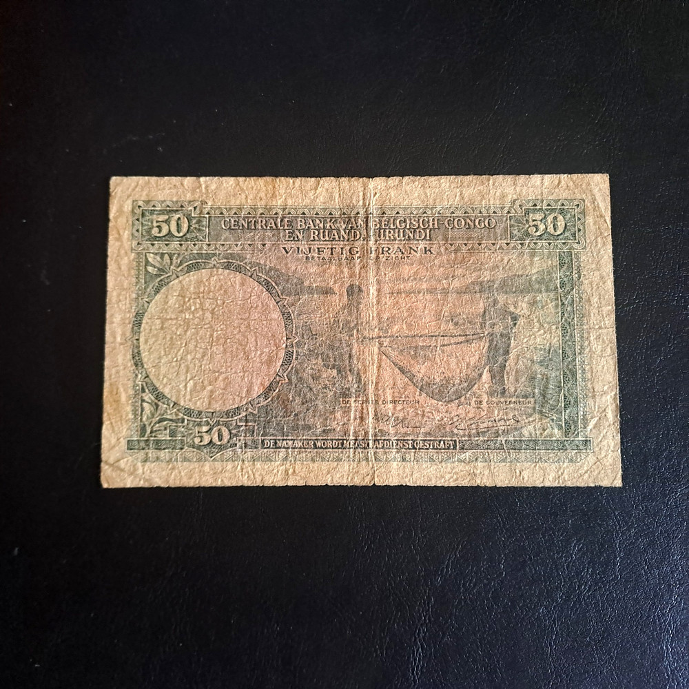 Belgian Congo 50 Francs P27a