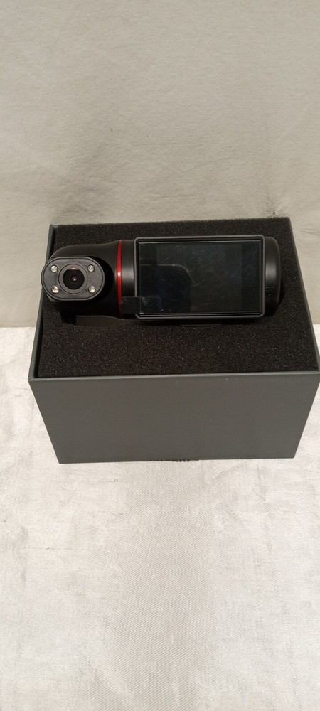 Front & Inside dual dash cam VOLKDA V50 Open Box