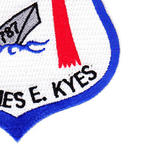 DD-787 USS James E Kyes Patch - Version B Jumping Jimmy