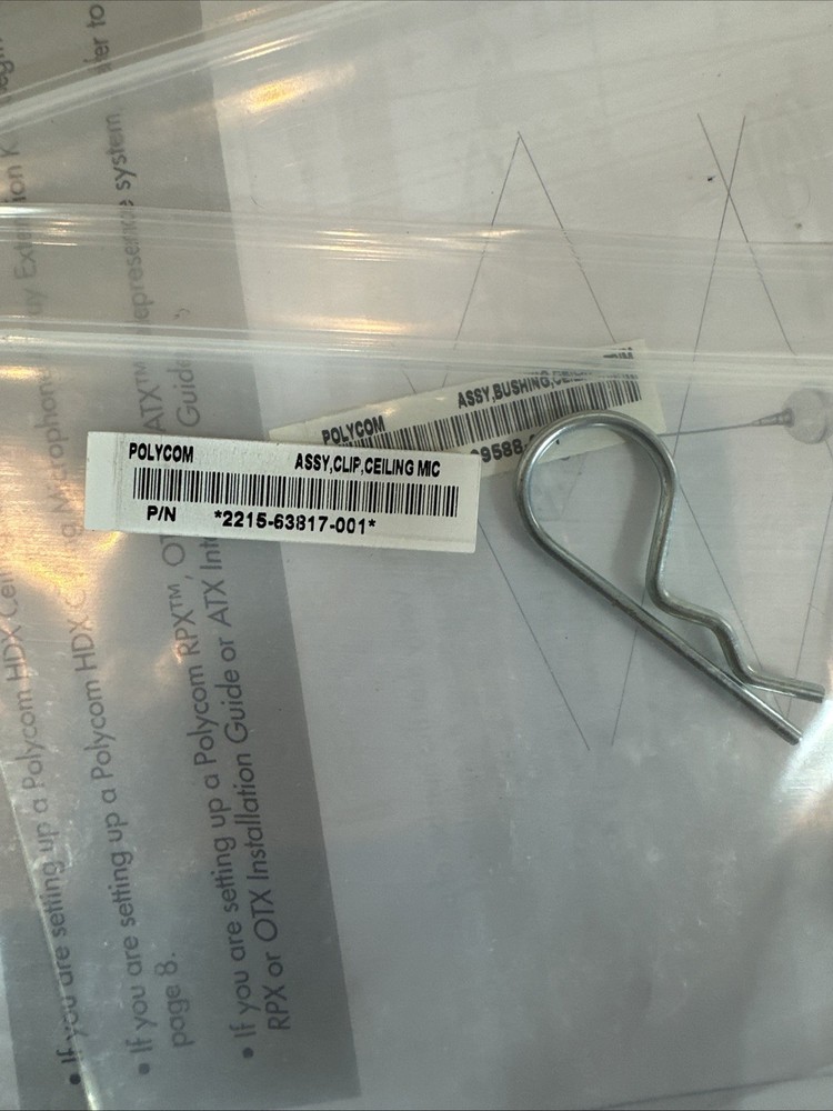 New Open Box Polycom HDX Ceiling Microphone Array for HDX Video Conferencing