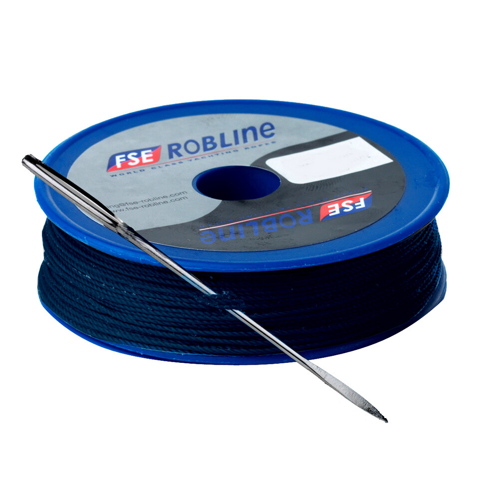 Fse Robline Navy Blue Whipping Twine Kit With Needle