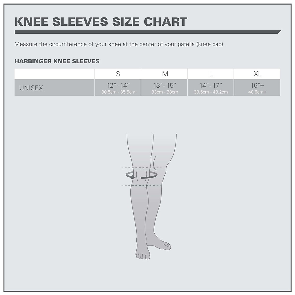 Harbinger Compressor Knee Sleeves - Black