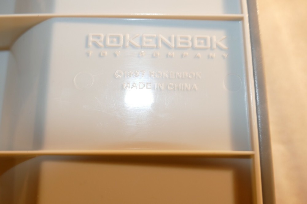 Rokenbok REPLACEMENT pieces White, Blue & Grey BIN or Hopper