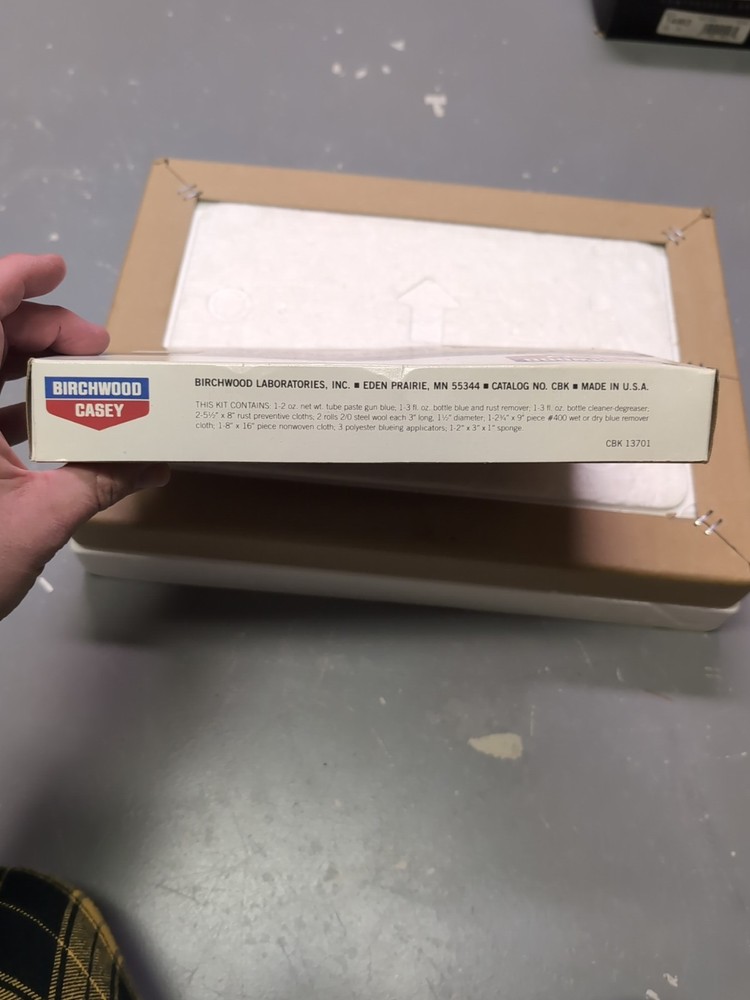 Birchwood Casey Complete Perma Blue Gun Blue Kit- New Open Box