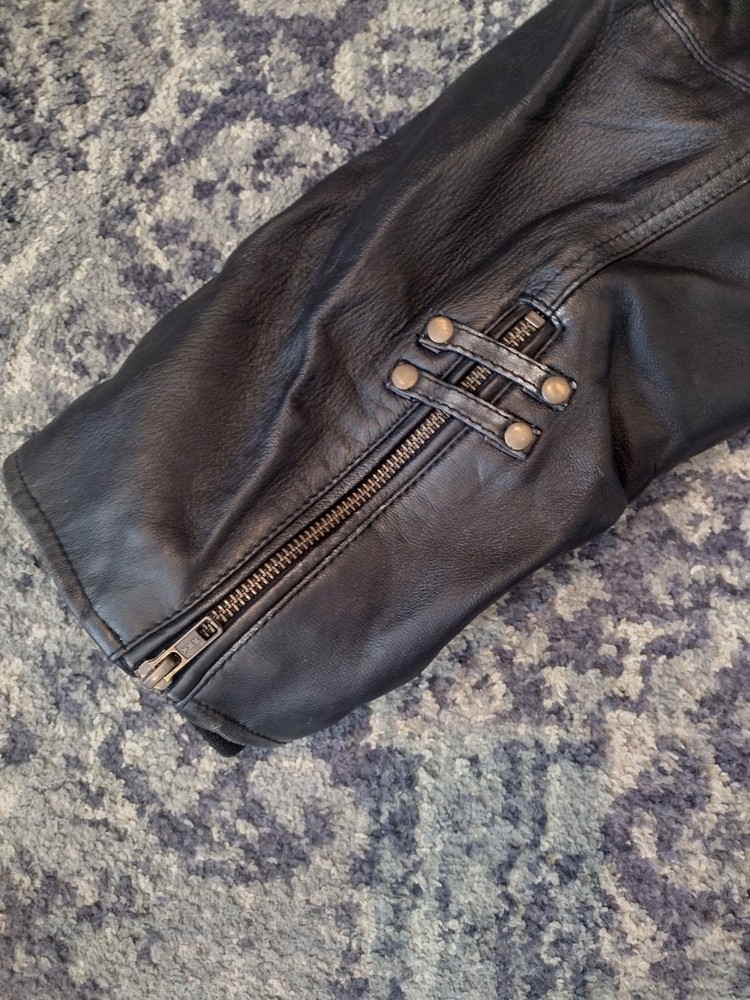 Motorcycle jacket - Custom Bilt Drago Jacket, Built In Padding