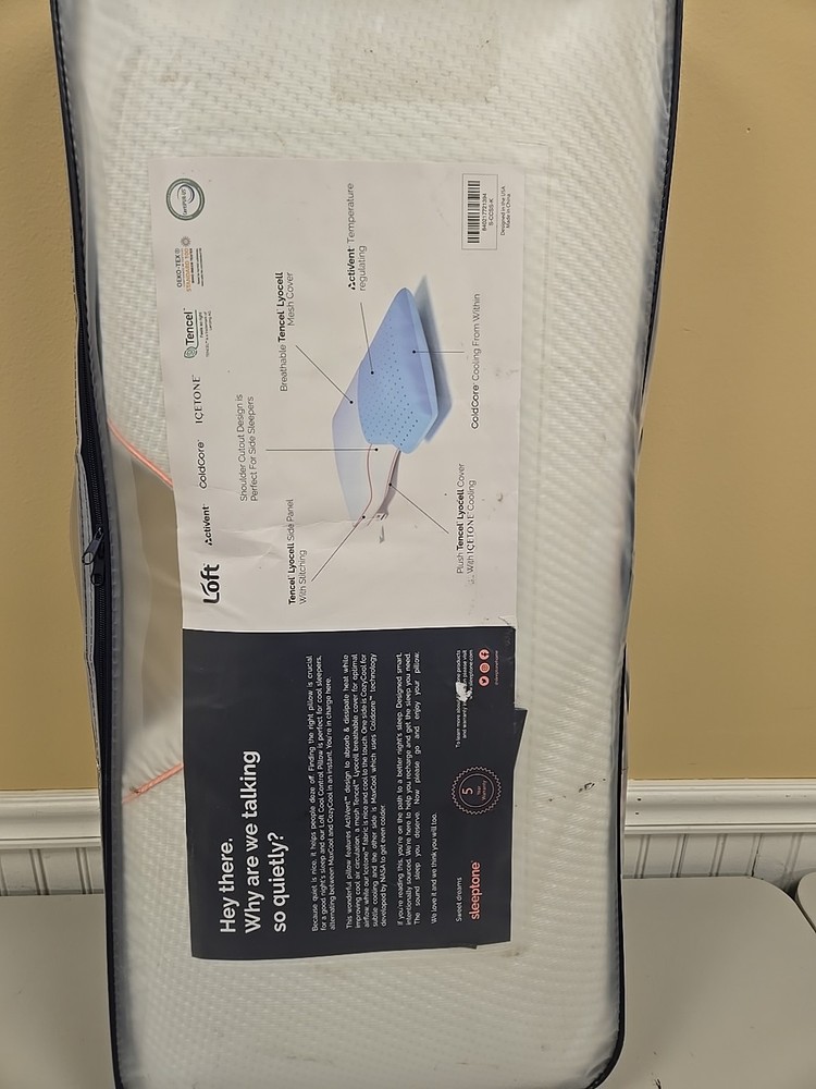 Loft Cool Control Pillow - Side Sleeper - King